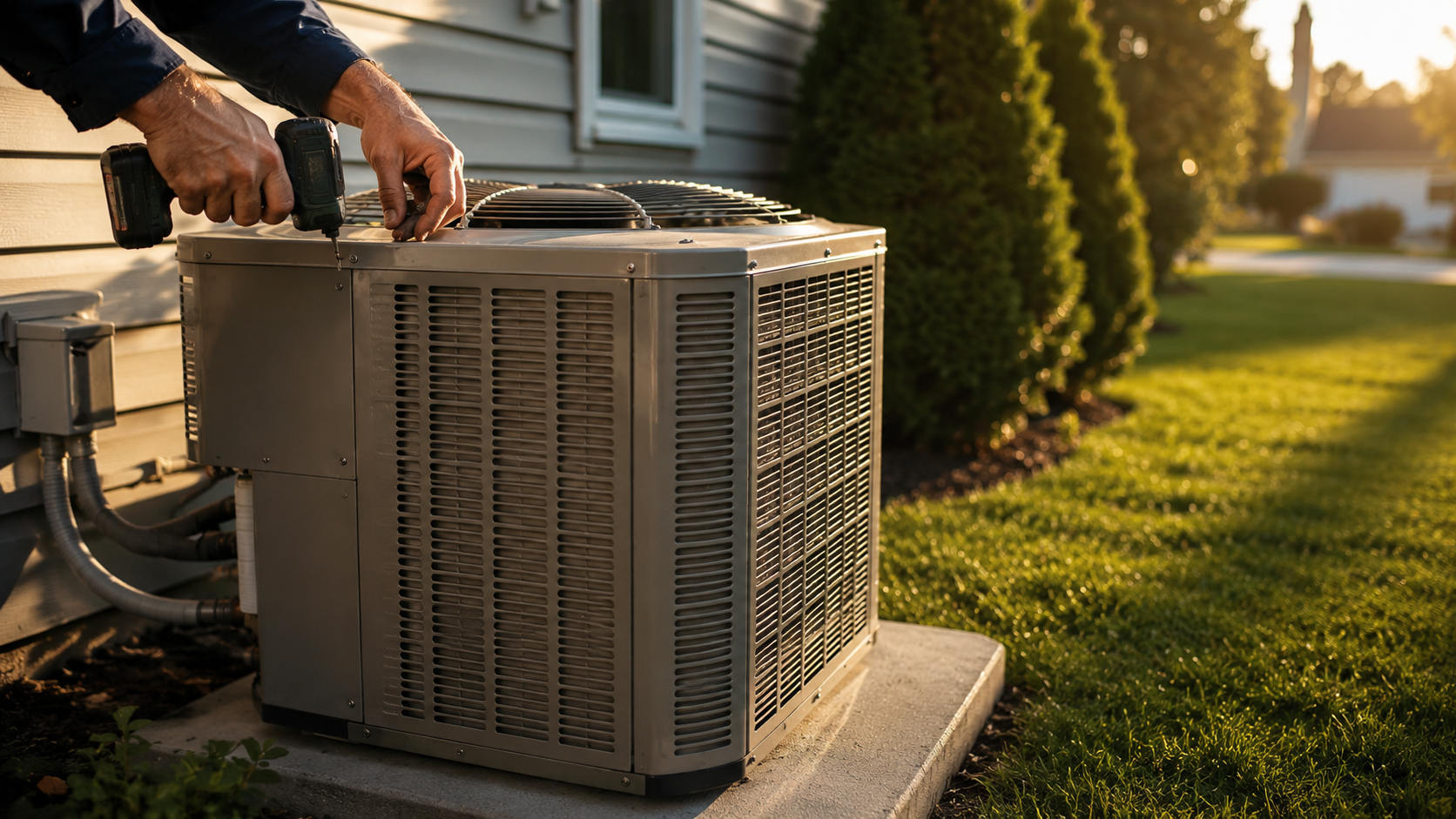 AC installation, sized right by Northpoint HVAC